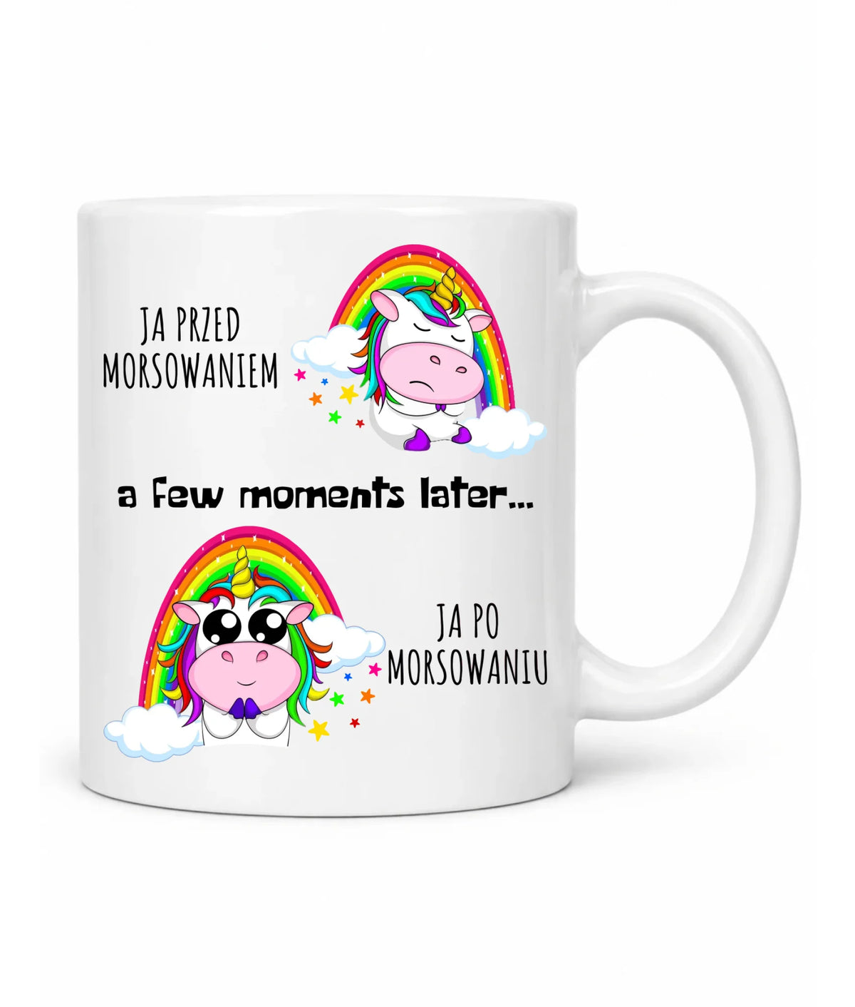 Kubek - prezent dla morsa - Jednorożec - Ja po morsowaniu HM11