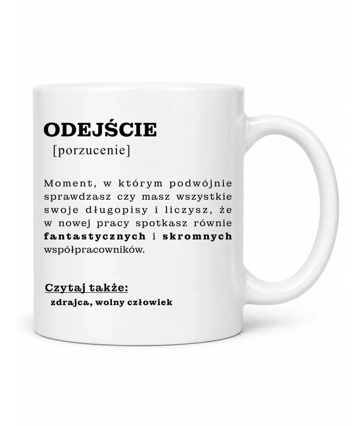 Kubek - Odejście z pracy [porzucenie]