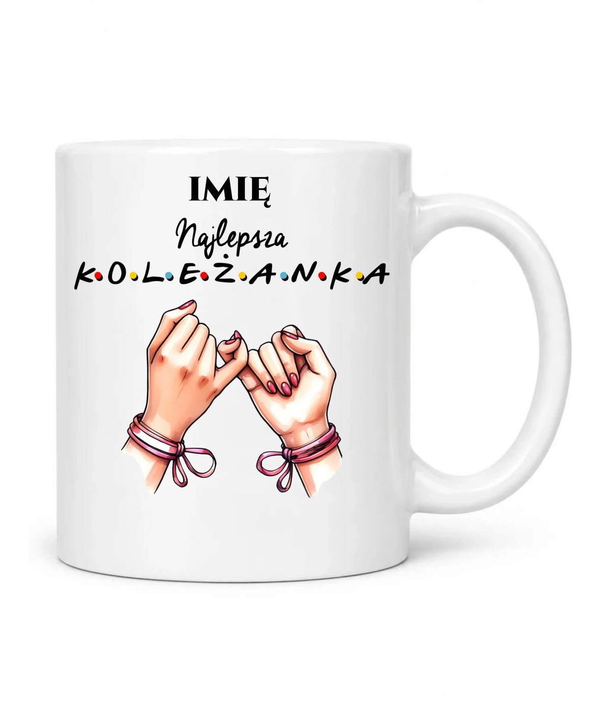 Kubek - Najlepsza koleżanka - personalizowany DZ02