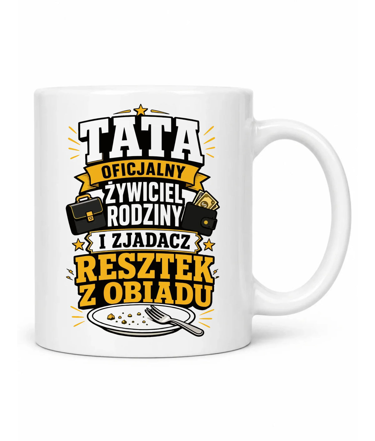 Kubek dla taty - Tata oficjalny żywiciel rodziny DT34