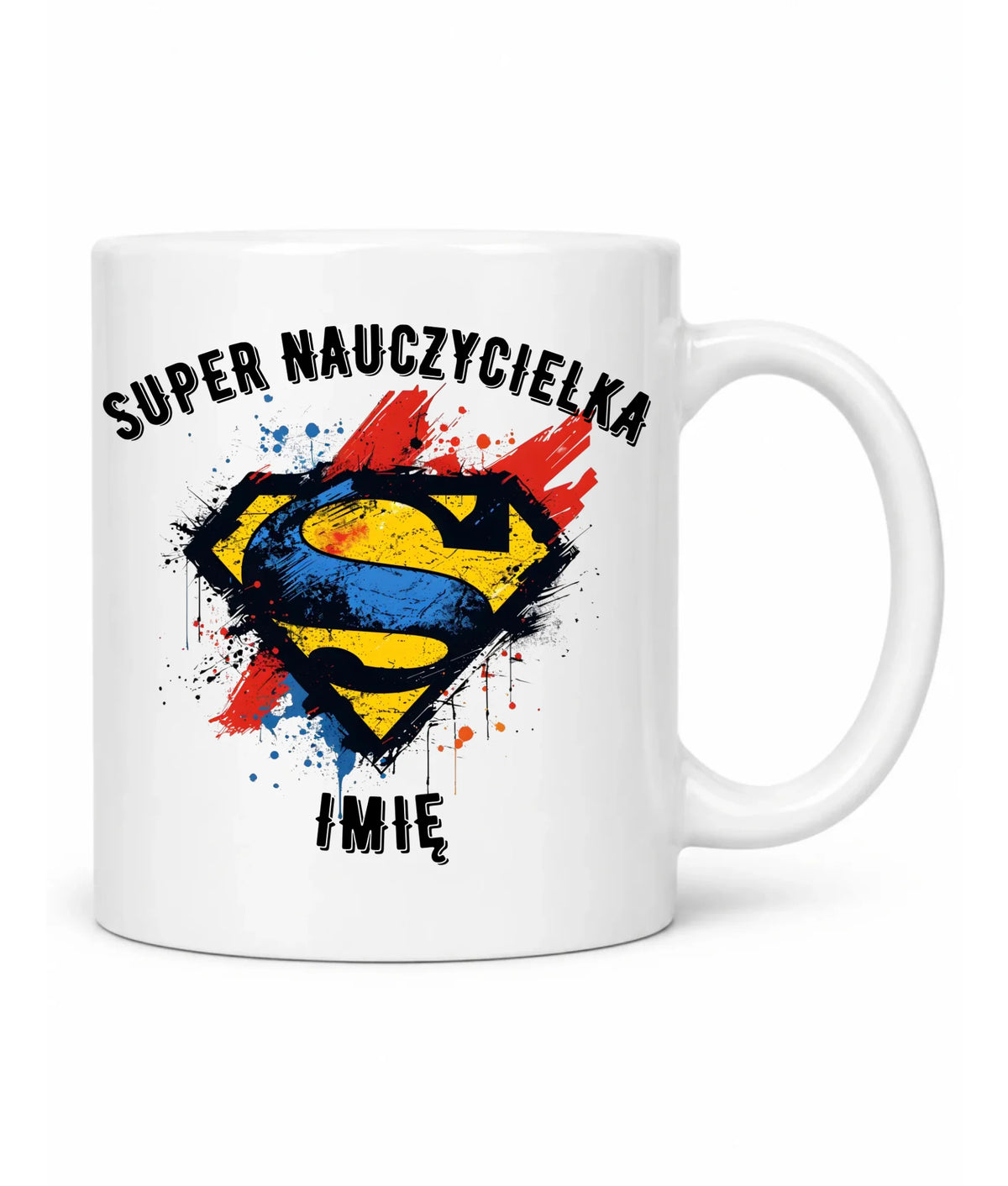 Kubek z imieniem dla nauczycielki Super Nauczycielka N27