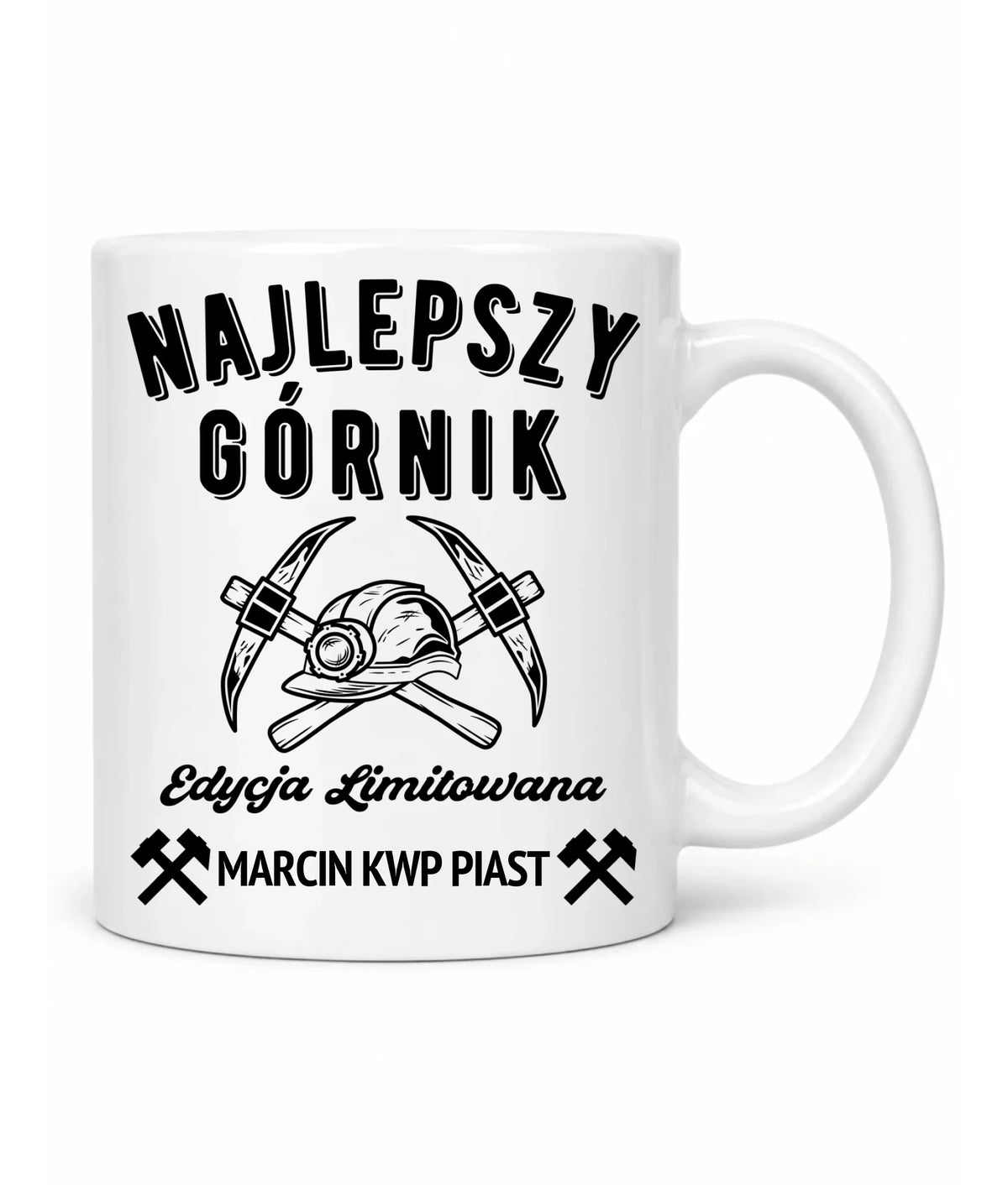 Kubek z imieniem dla górnika - Edycja Limitowana