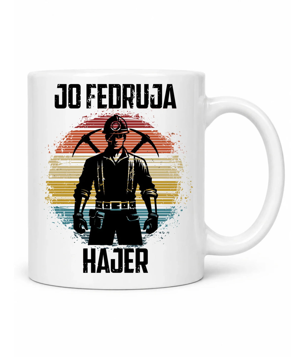 Kubek dla górnika - Jo fedruja Hajer