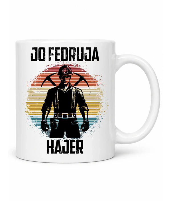 Kubek dla górnika - Jo fedruja Hajer