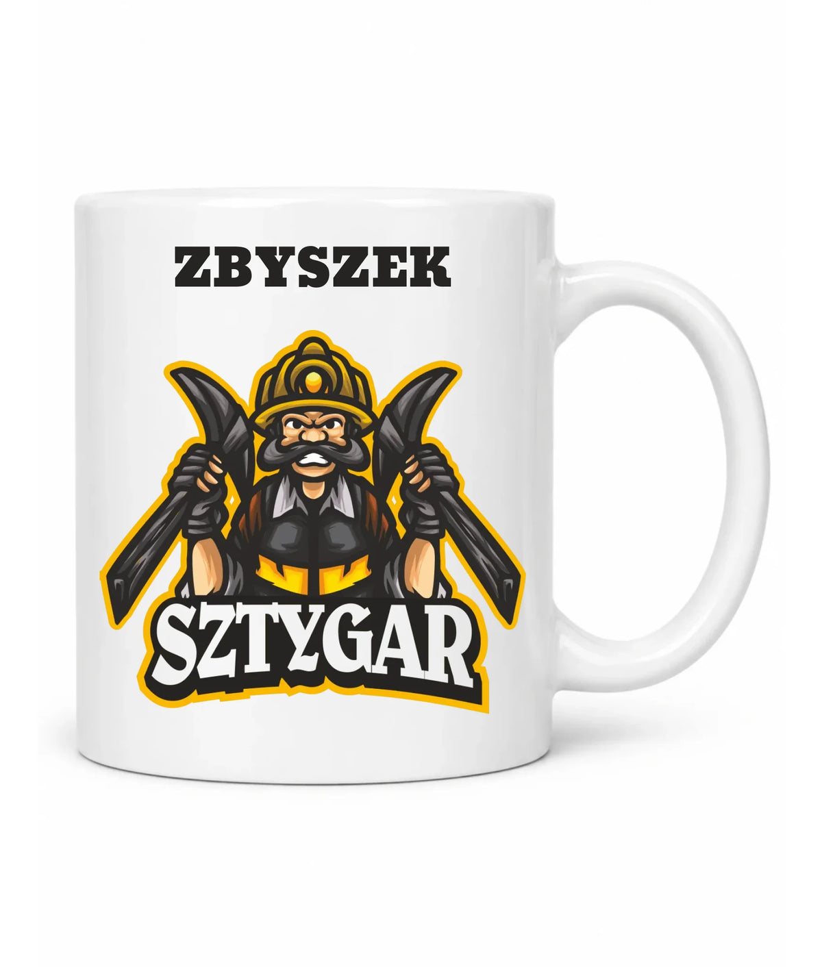 Kubek z imieniem dla górnika - Sztygar