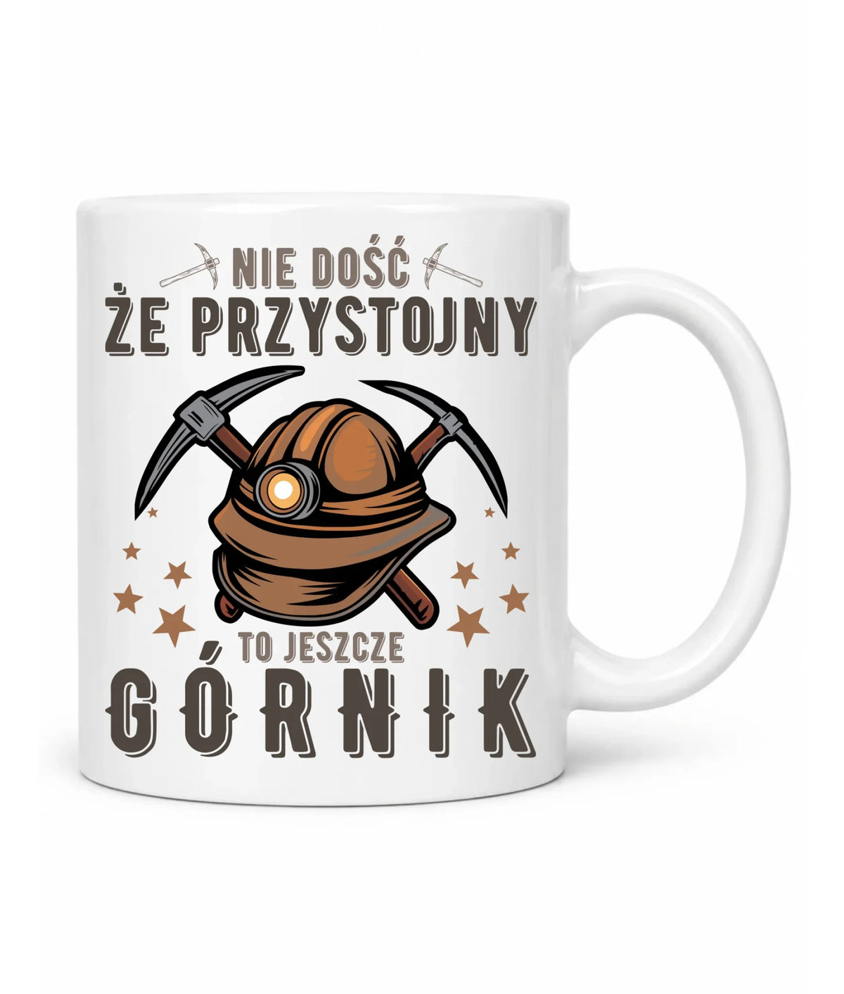 Kubek dla górnika - Nie dość, że przystojny to jeszcze górnik