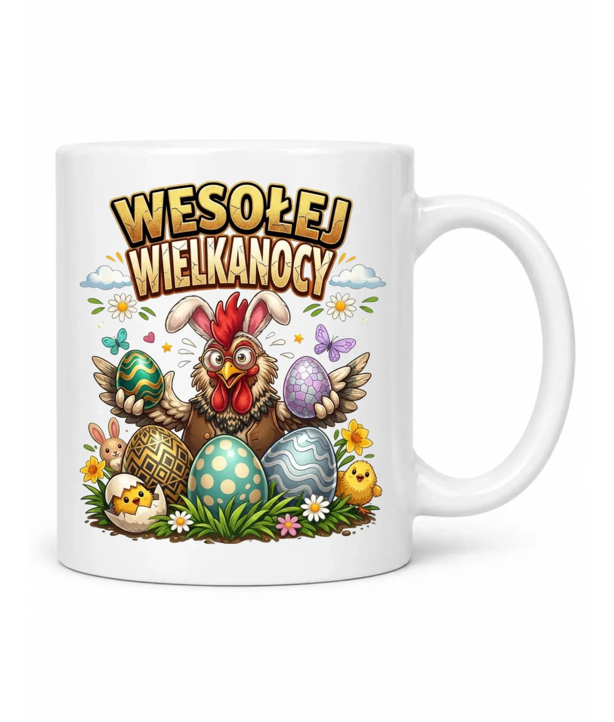 Kubek wielkanocny - Wesołej Wielkanocy WN20