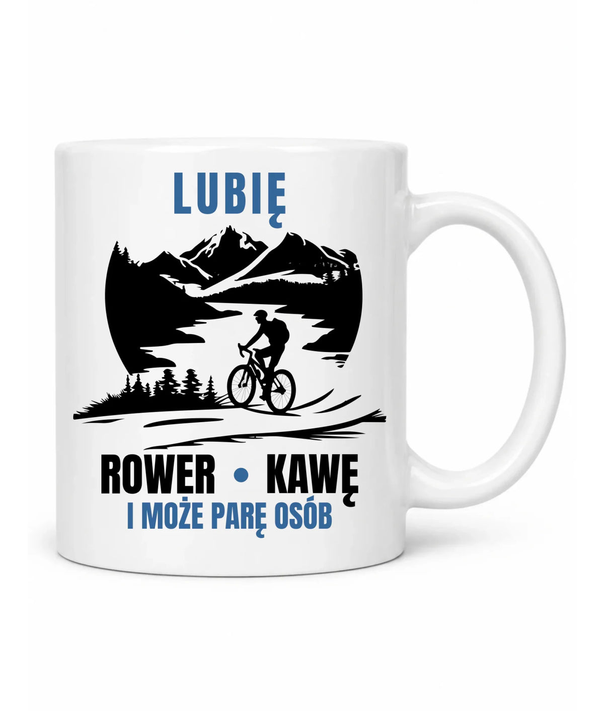 Kubek dla rowerzysty - Lubię rower kawę i może parę osób HR05