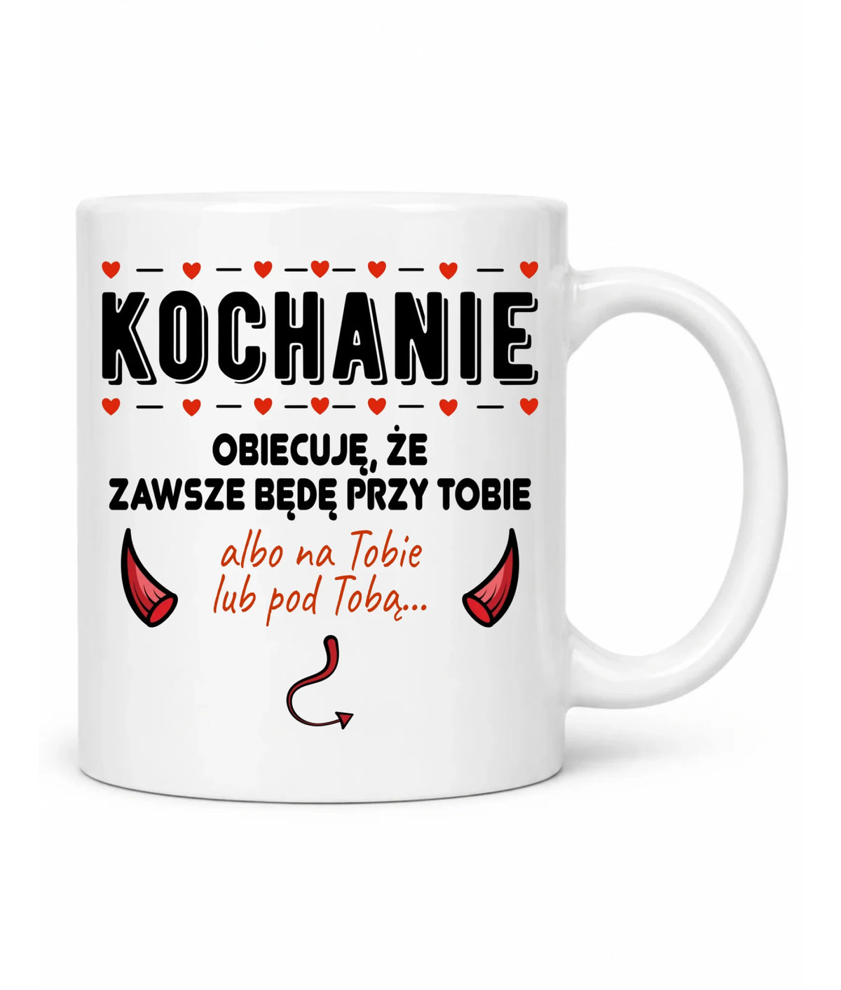 Kubek dla par - Obiecuję, że zawsze będę przy Tobie W50