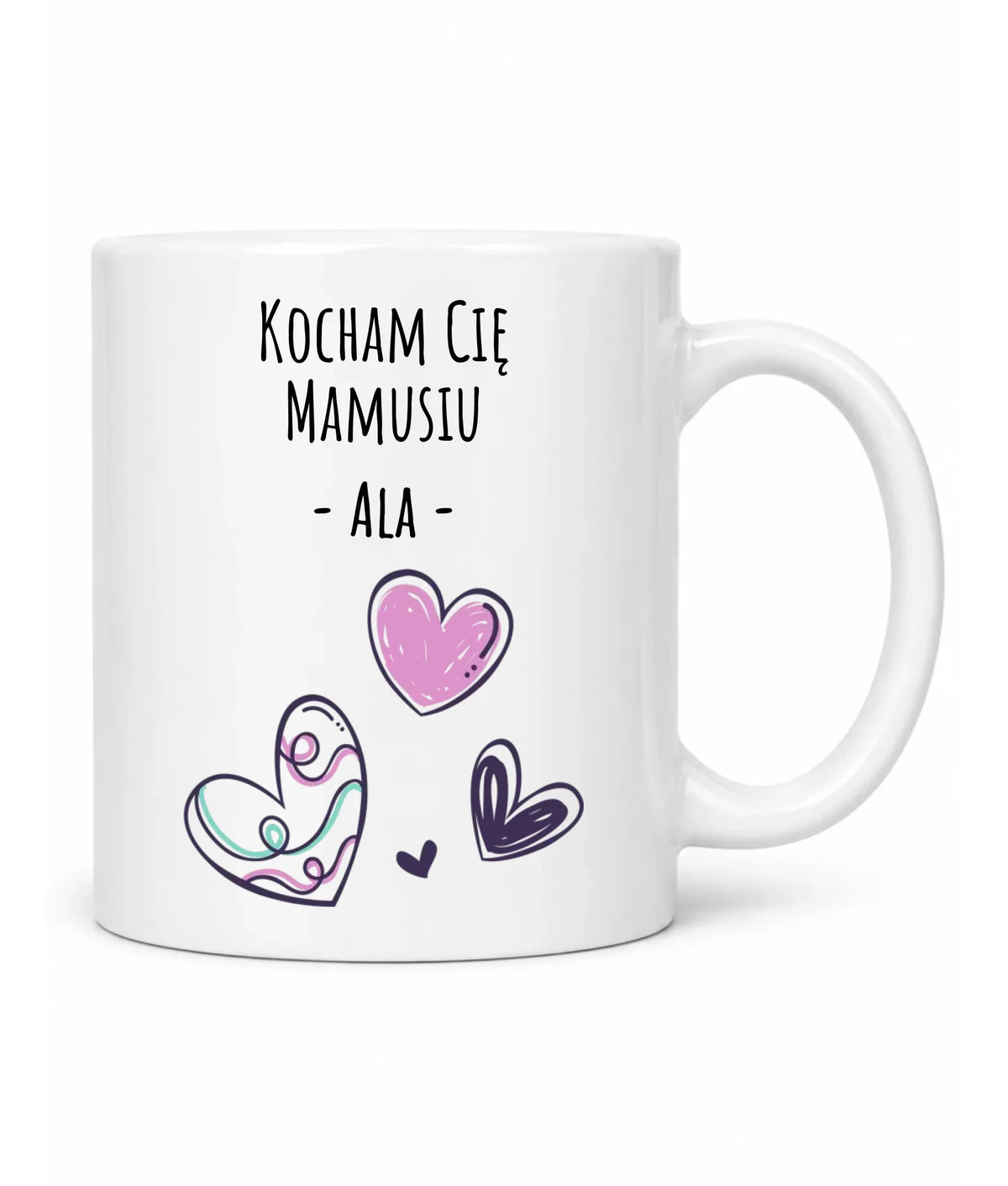 Kubek dla mamy - Kocham Cię Mamusiu - personalizowany DM05