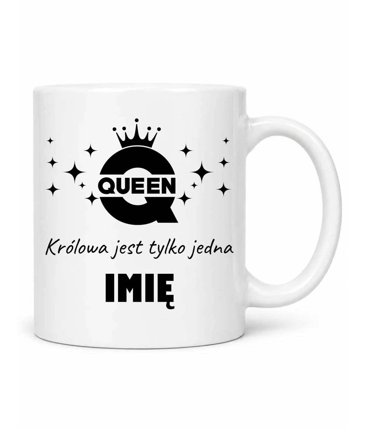 Kubek dla niej - Queen Królowa jest tylko jedna - personalizowany W40