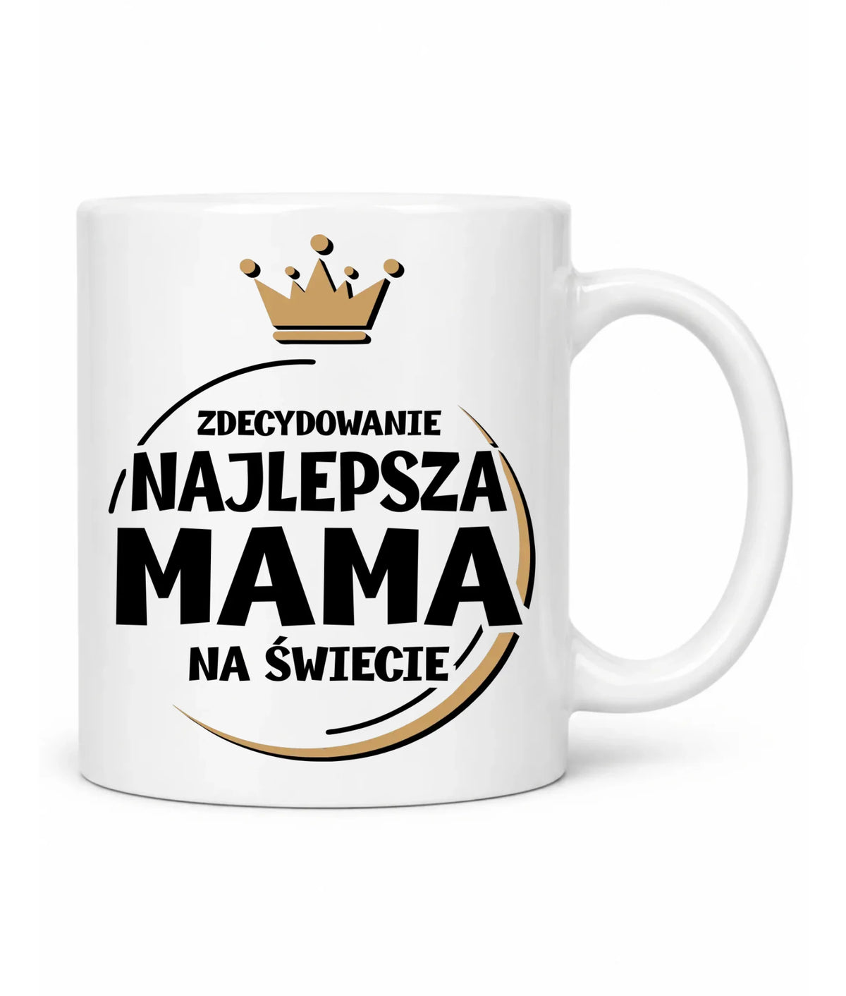 Kubek dla mamy - Zdecydowanie najlepsza mama na świecie DM25