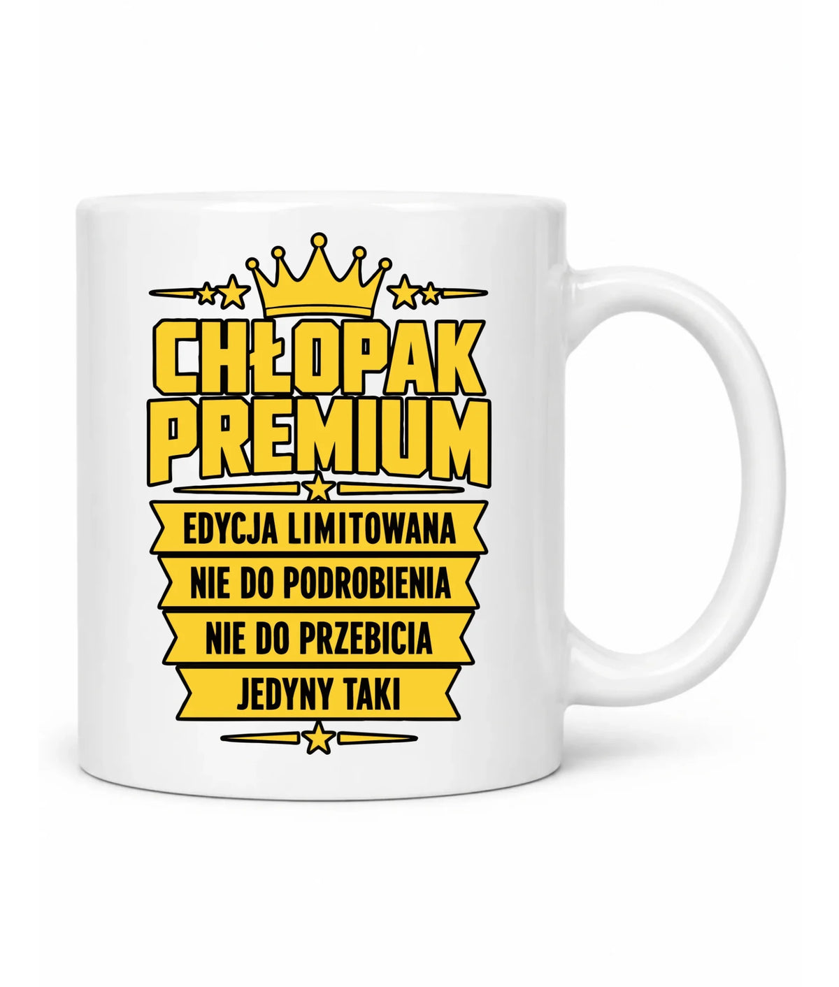 Kubek dla chłopaka - Chłopak Premium Edycja Limitowana