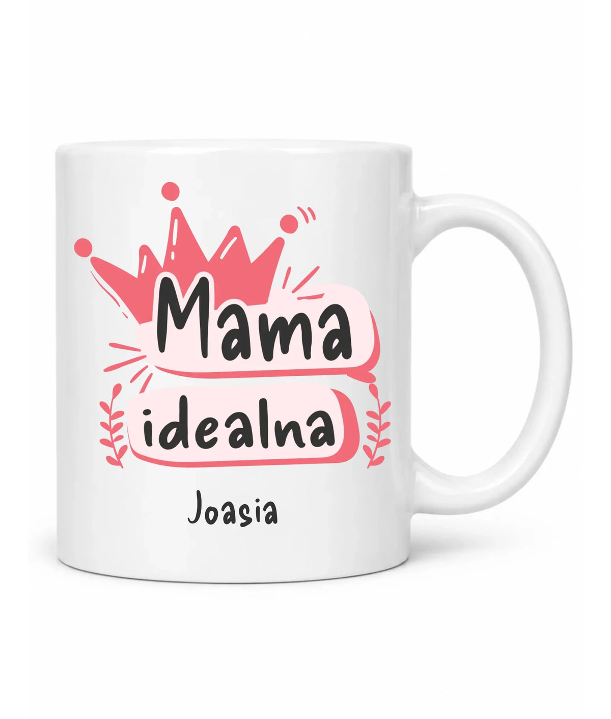 Kubek dla mamy - Mama idealna - personalizowany DM23