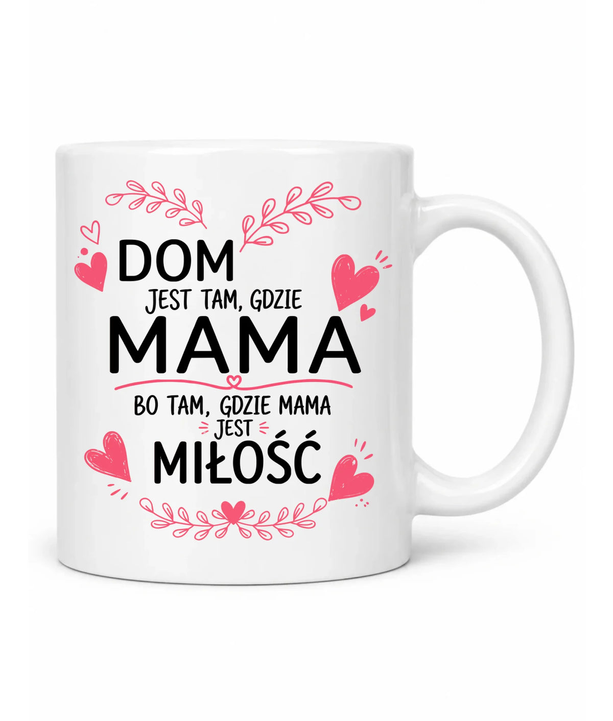 Kubek dla mamy - Dom jest tam gdzie mama DM31