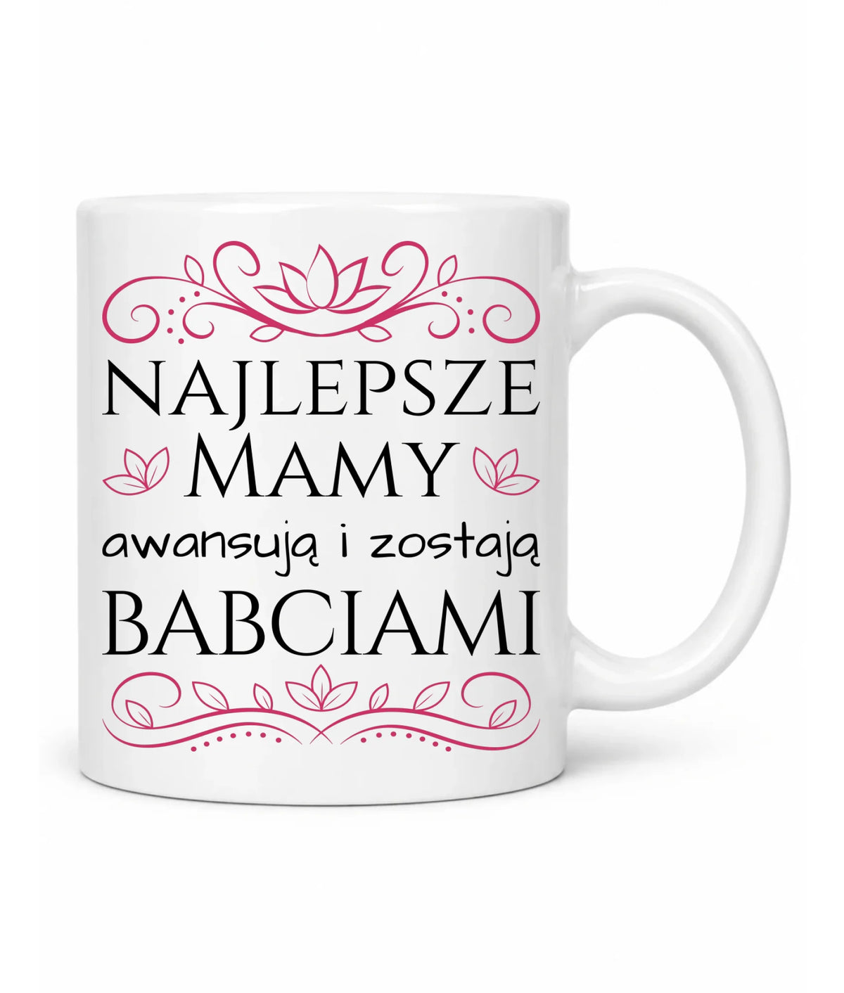 Kubek dla mamy - przyszłej babci - Najlepsze mamy awansują i zostają babciami DM26