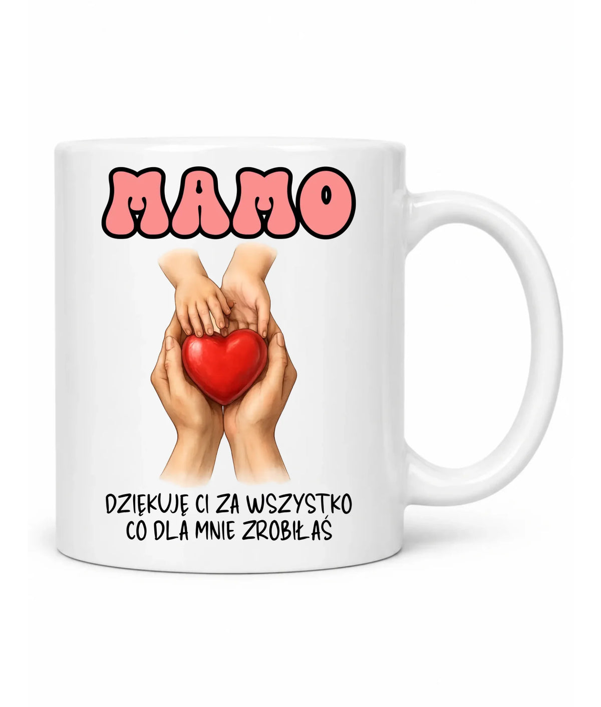 Kubek dla mamy - Dziękuję Ci za wszystko DM11