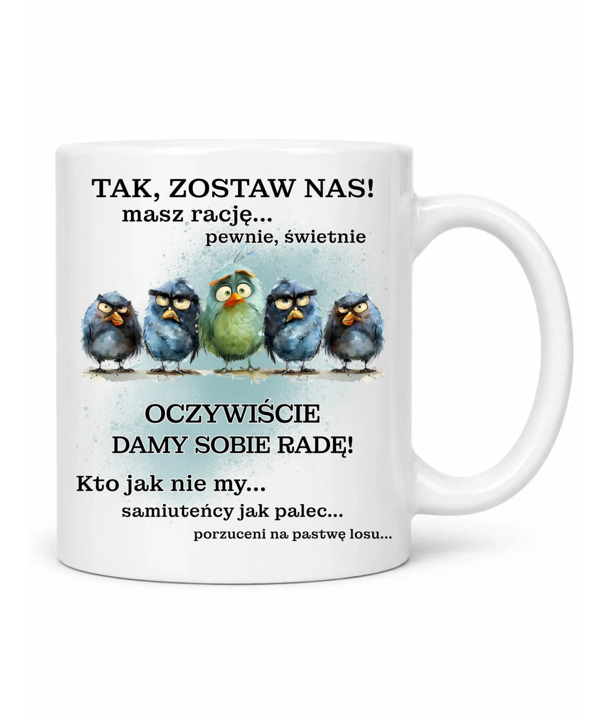 Kubek na odejście z pracy - Tak, zostaw nas!