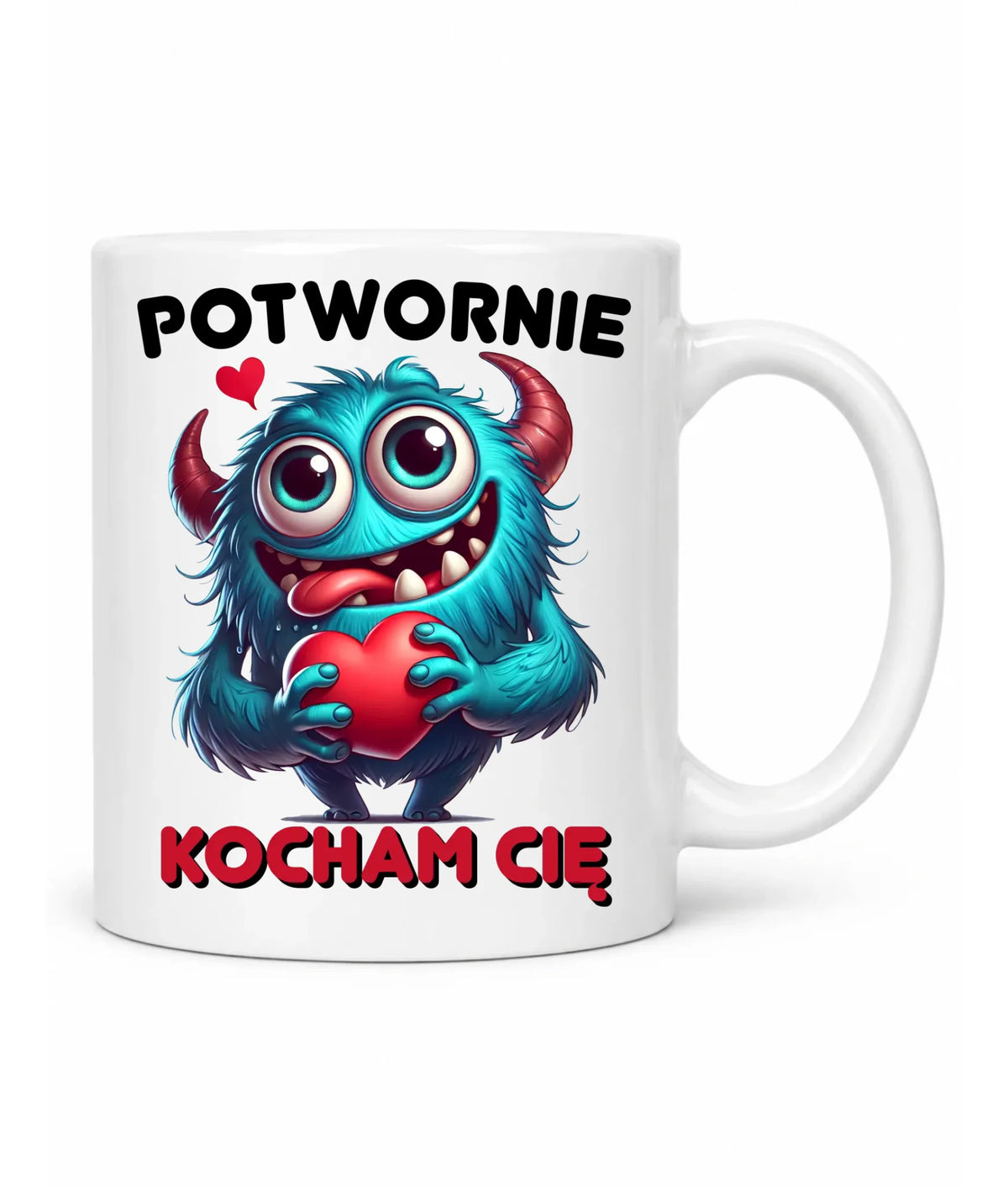 Kubek dla par - Potwornie Kocham Cię W45