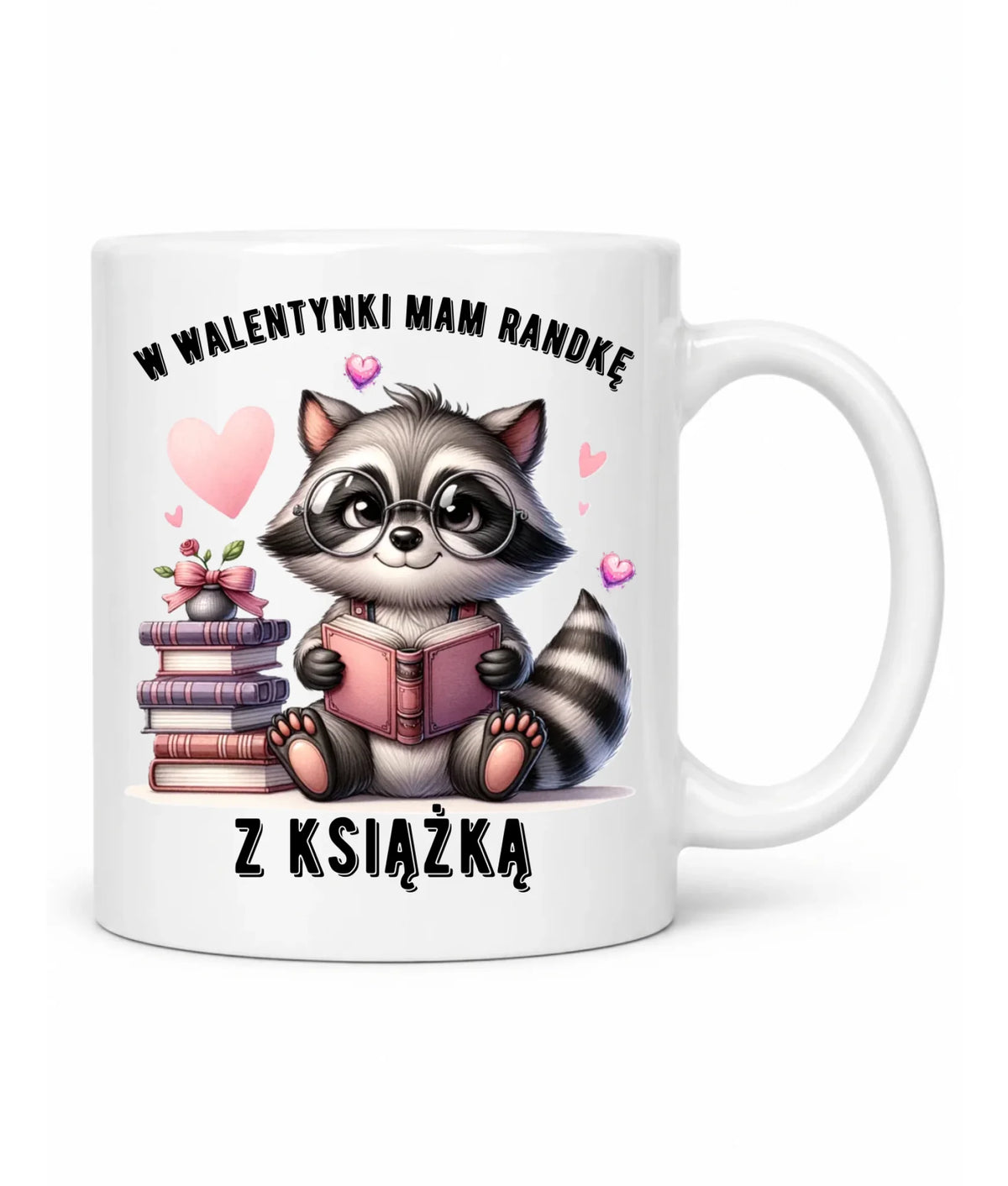 Kubek na Walentynki dla mola książkowego – Mam randkę z książką W20