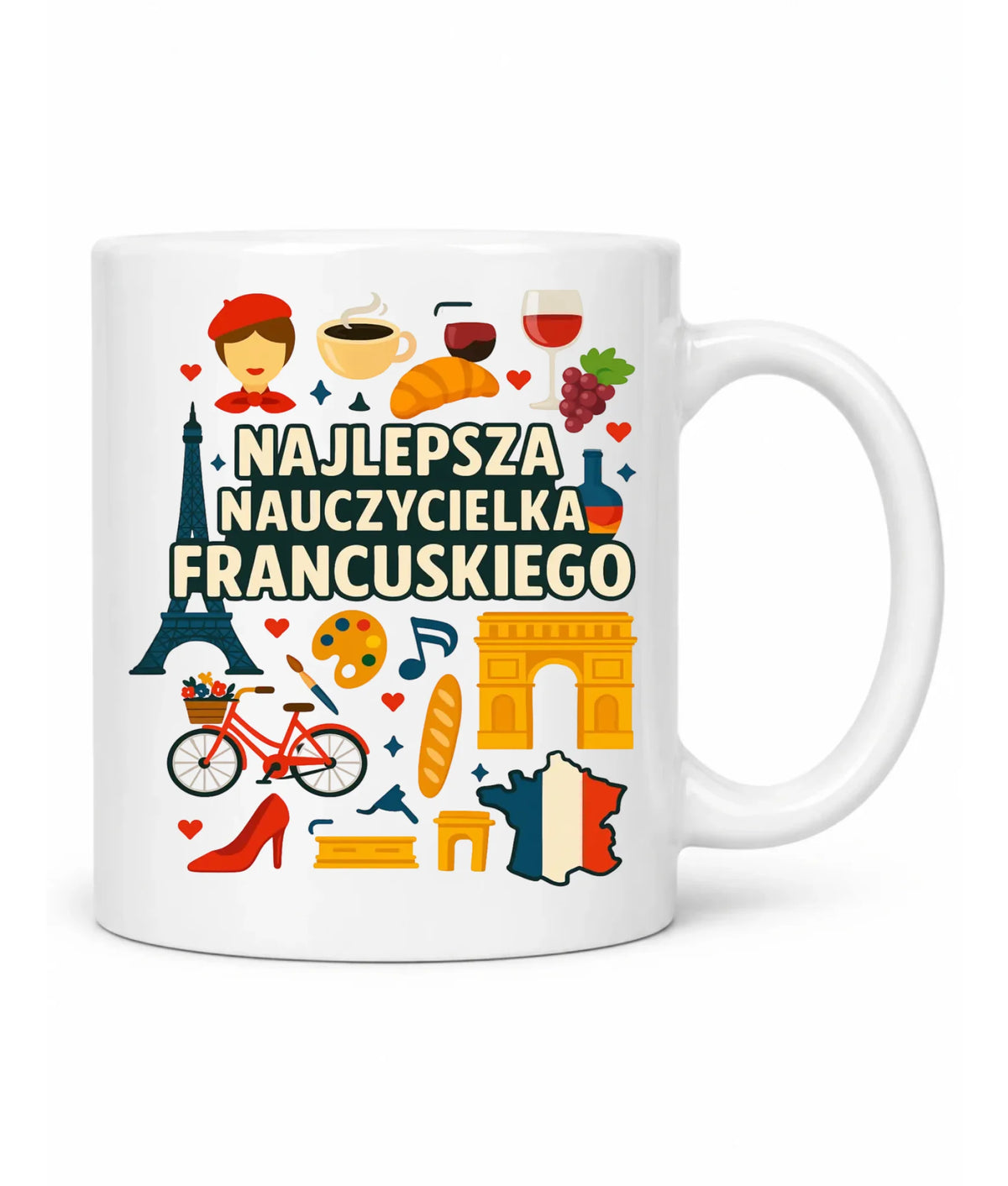 Kubek dla nauczycielki języka francuskiego N58