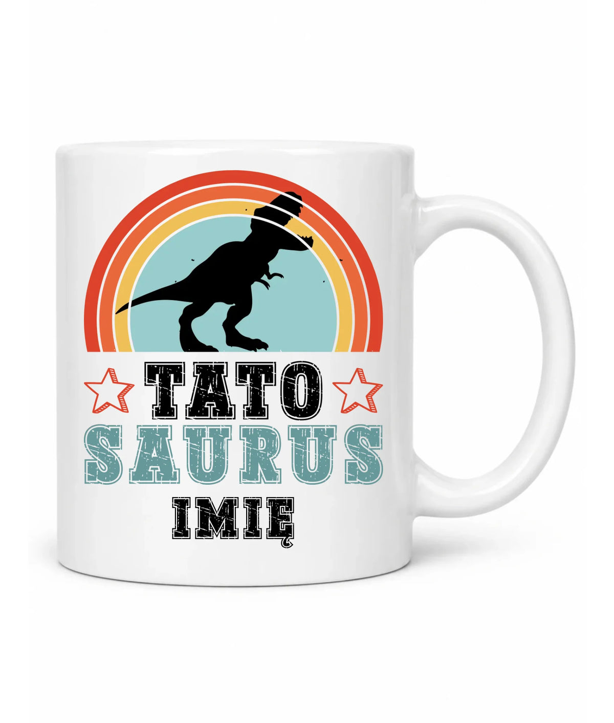 Kubek dla taty - Tato Saurus - personalizowany DT03