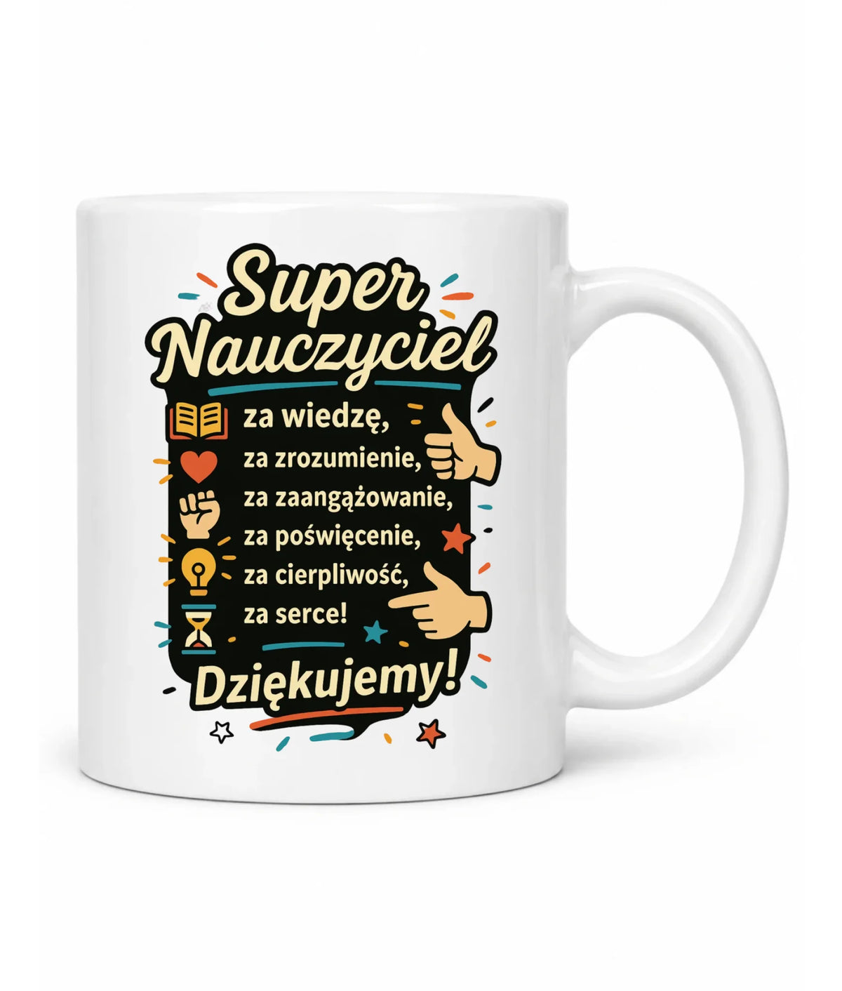 Kubek dla nauczyciela Super Nauczyciel N32