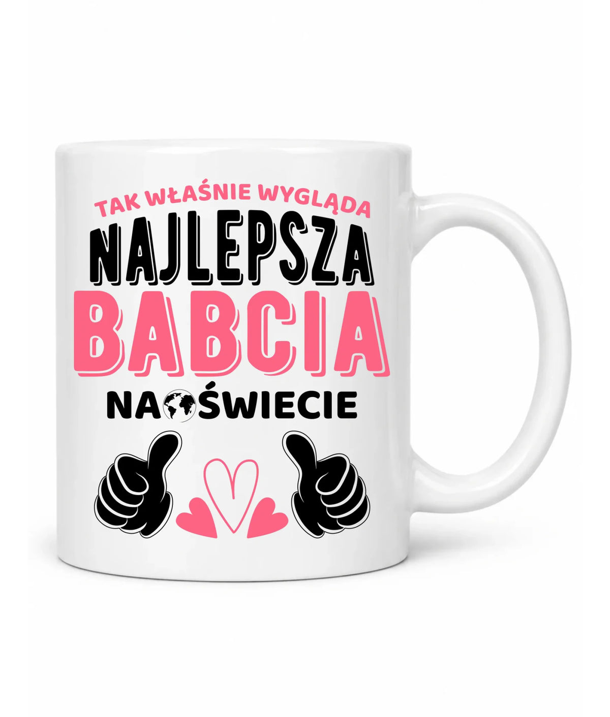 Kubek dla babci - Tak wygląda najlepsza babcia na świecie B24