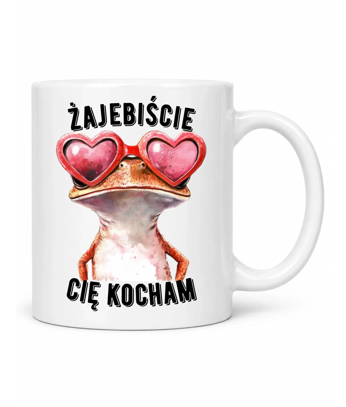 Kubek dla par - Żajebiście Cię Kocham Żaba W17