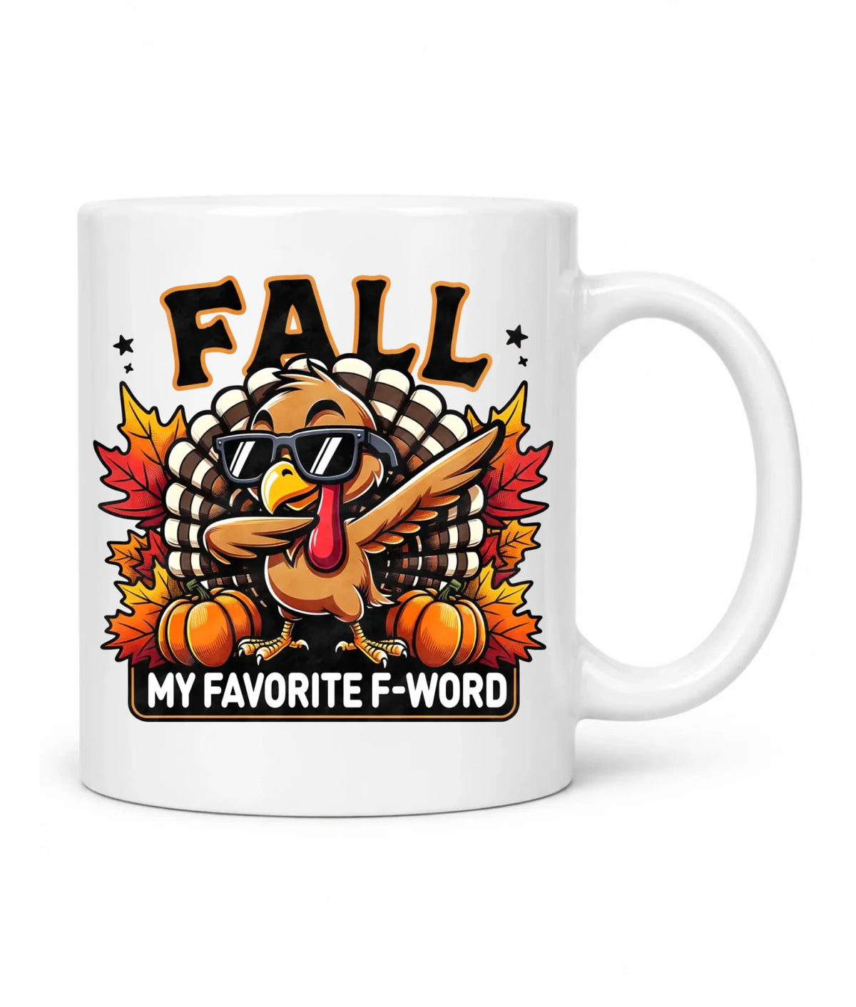 Kubek jesienny - FALL my favorite F-word JS11