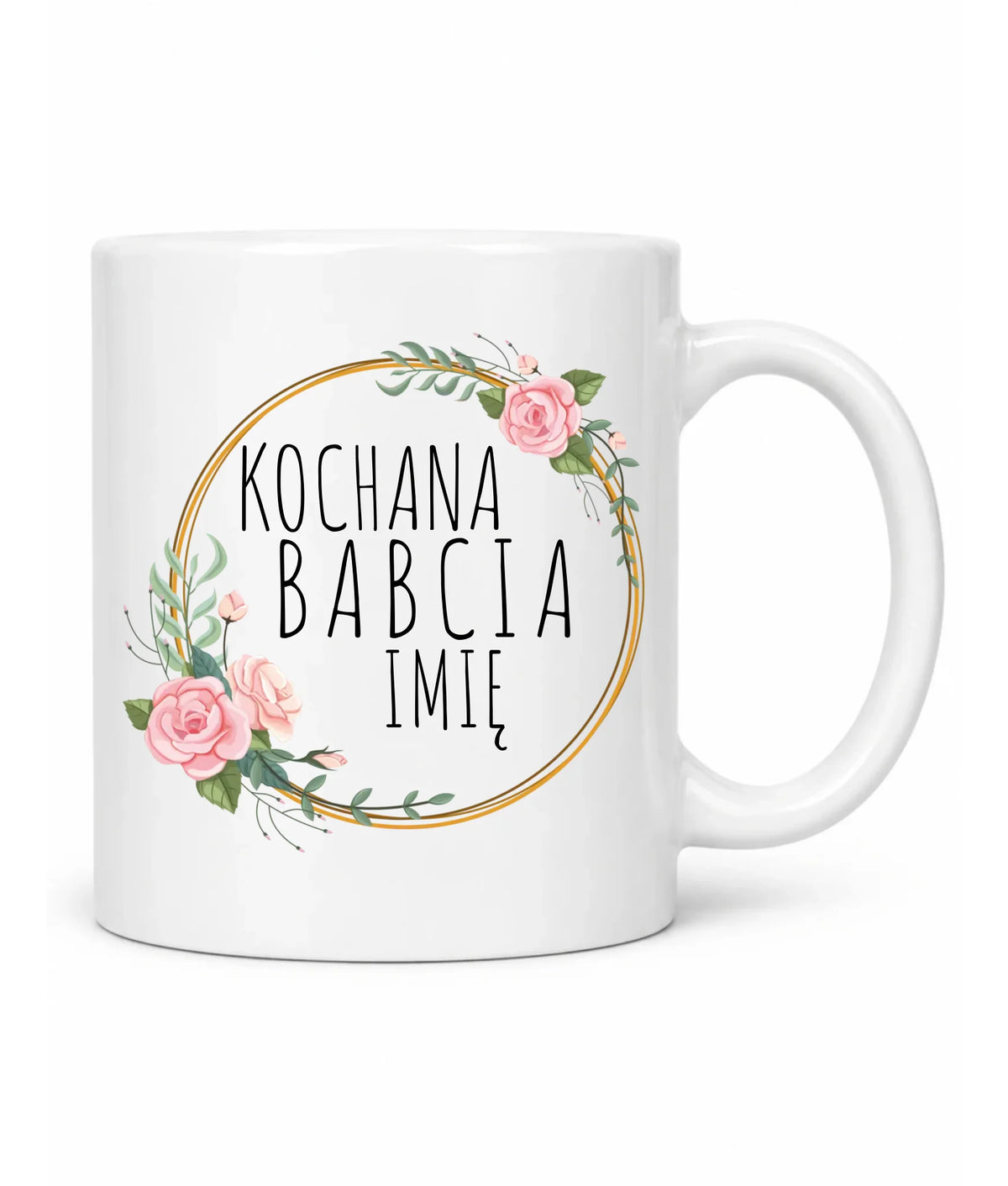 Kubek dla babci - Kochana Babcia - personalizowany B10