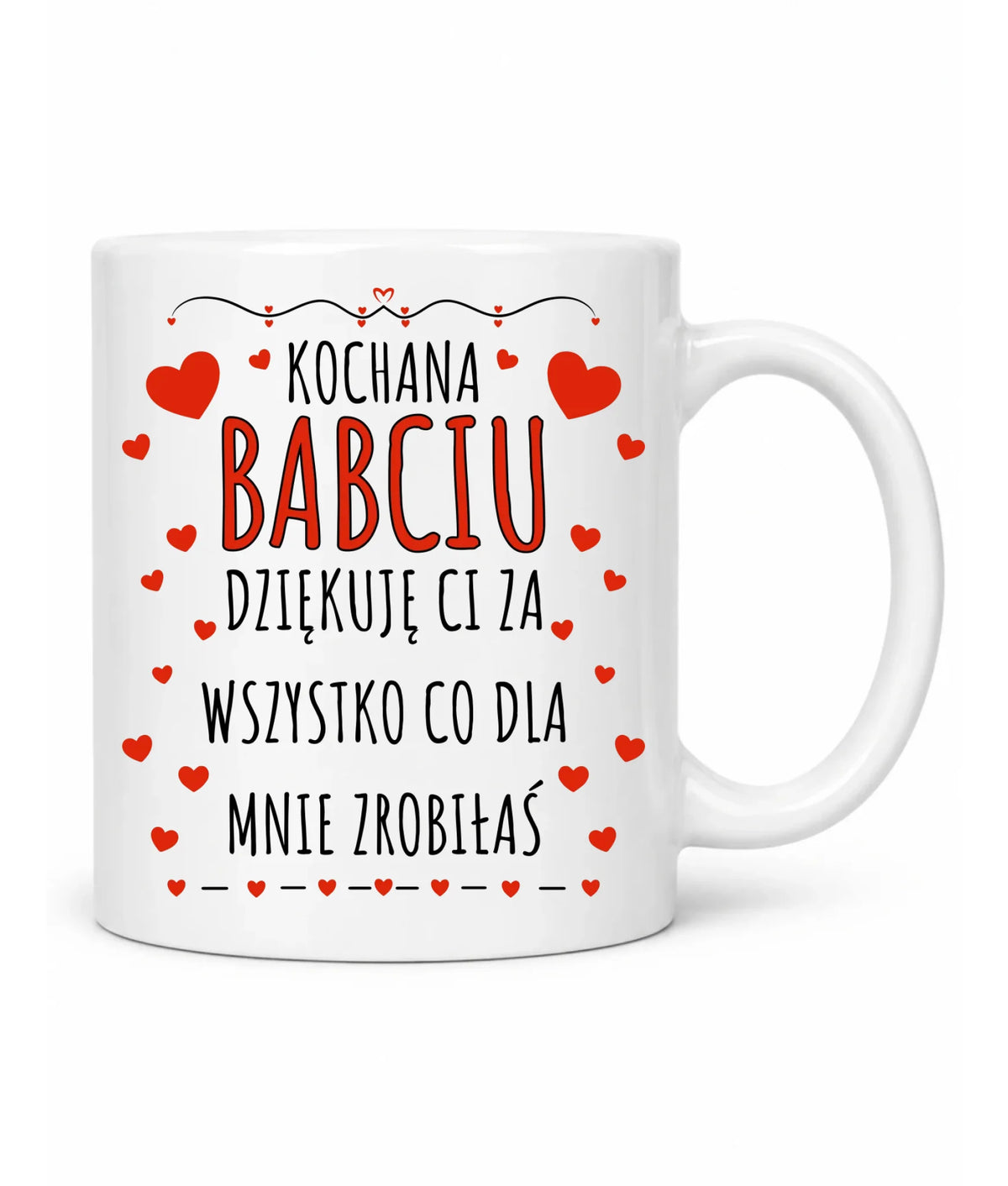 Kubek dla babci - Kochana Babciu dziękuję Ci B21