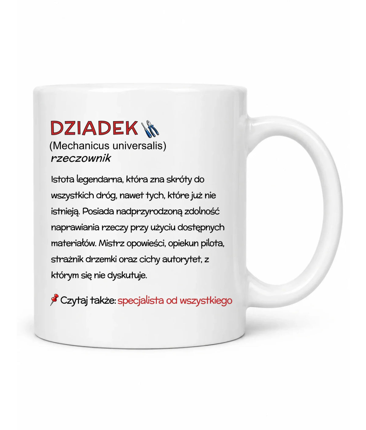 Kubek dla dziadka - Dziadek śmieszna definicja D43
