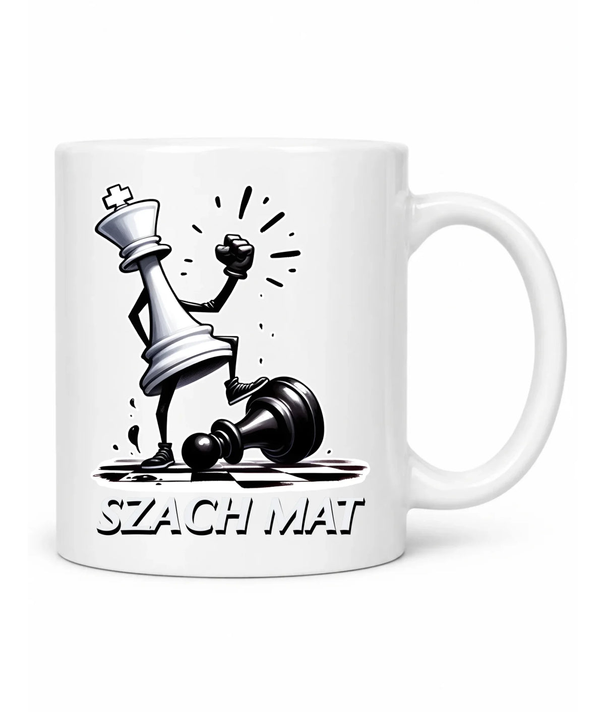 Kubek dla szachisty - Szach mat HSZ07