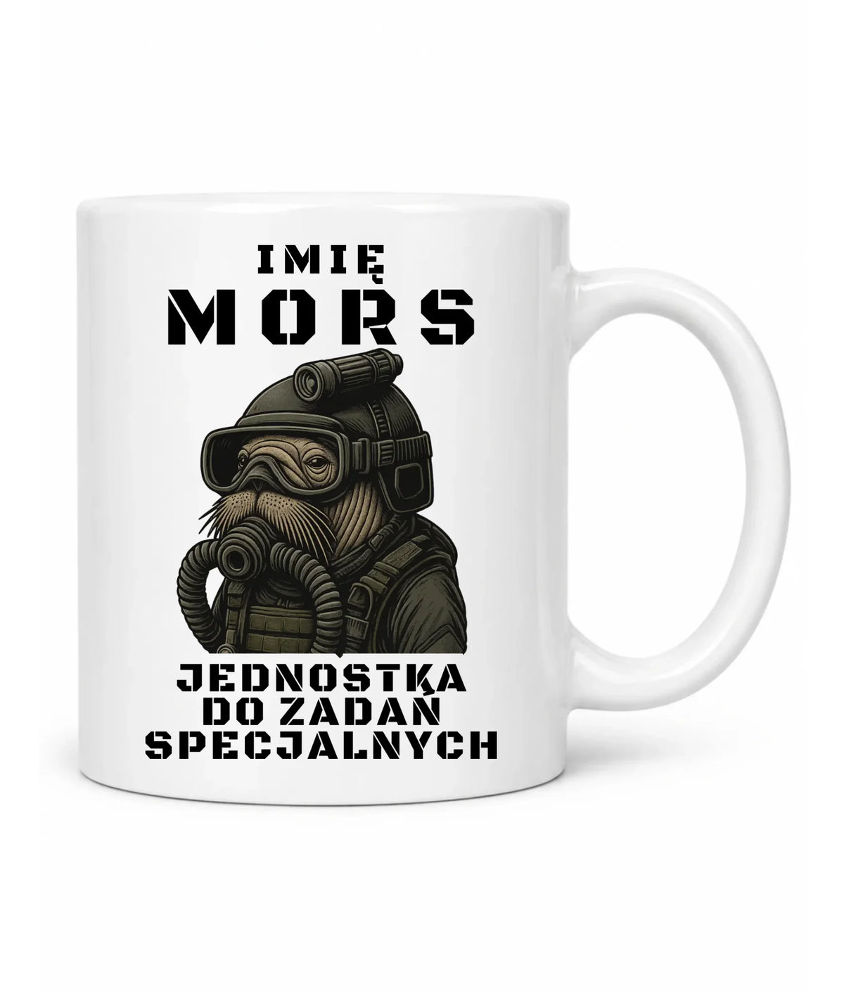 Kubek - prezent dla morsa - Mors do zadań specjalnych - personalizowany HM07