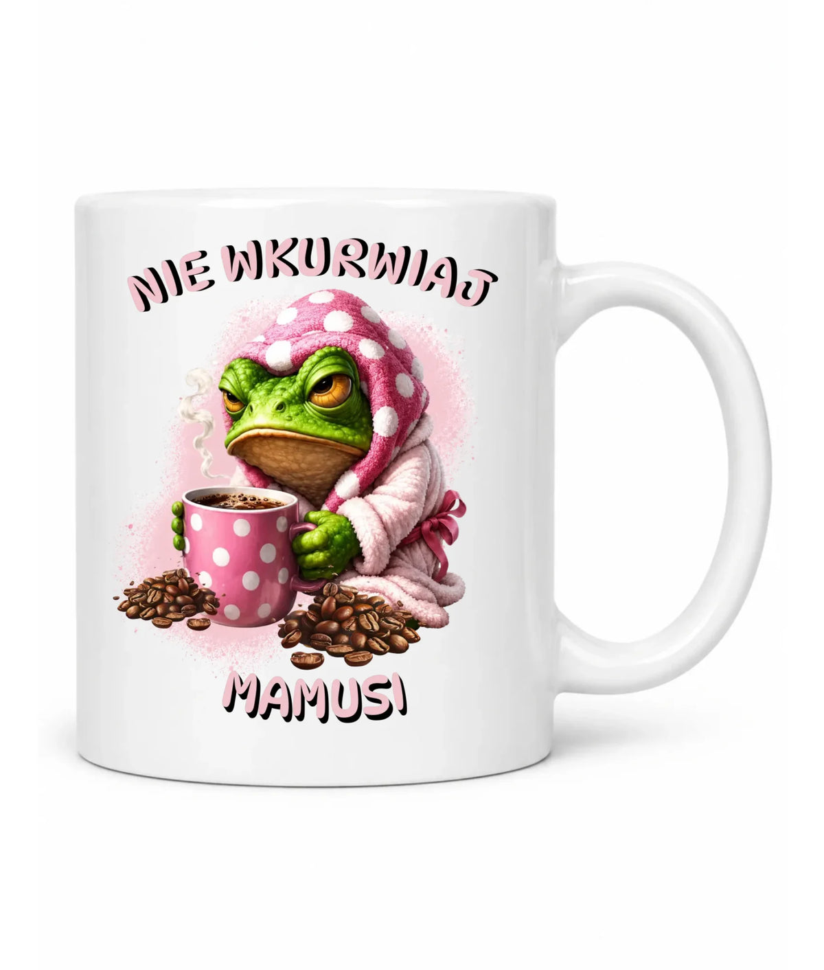 Kubek dla mamy - Nie wku*wiaj mamusi - bez cenzury DM49