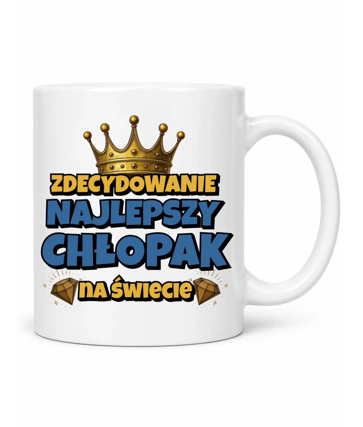 Kubek - Prezent na Dzień Chłopaka - Najlepszy chłopak DCH21