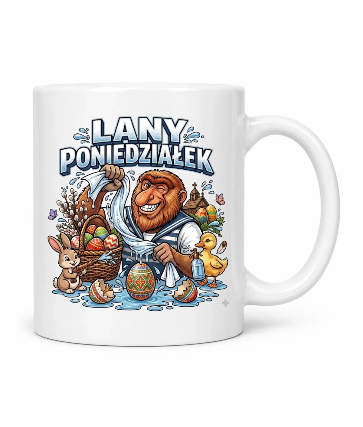 Kubek wielkanocny - Lany poniedziałek Janusz Nosacz WN38