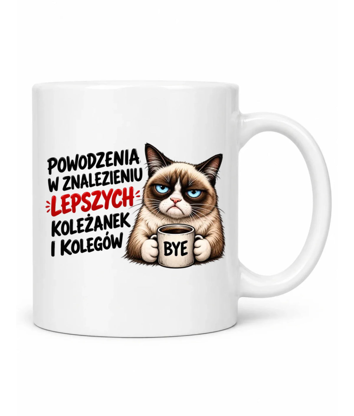Kubek na odejście z pracy - Lepszych koleżanek i kolegów