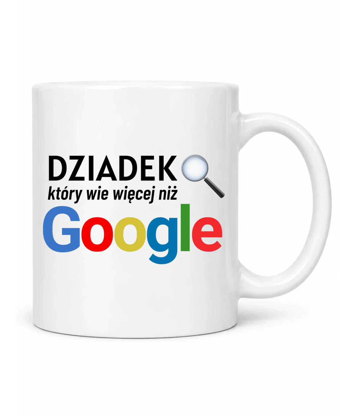 Kubek dla dziadka - Dziadek który wie więcej niż google D44