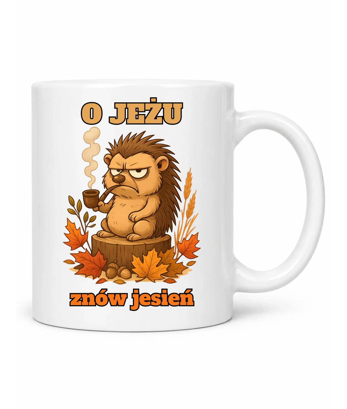 Kubek jesienny - O jeżu znów jesień JS20