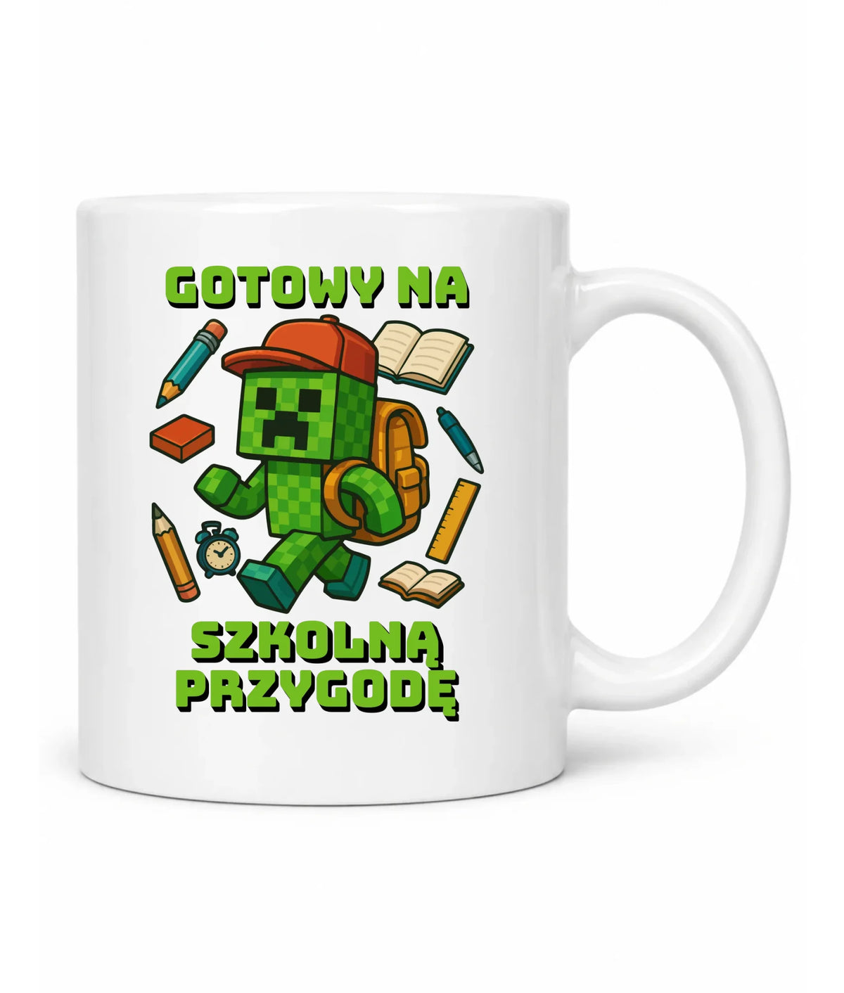 Kubek szkoła - Gotowy na szkołę - gamer do szkoły - SZ13