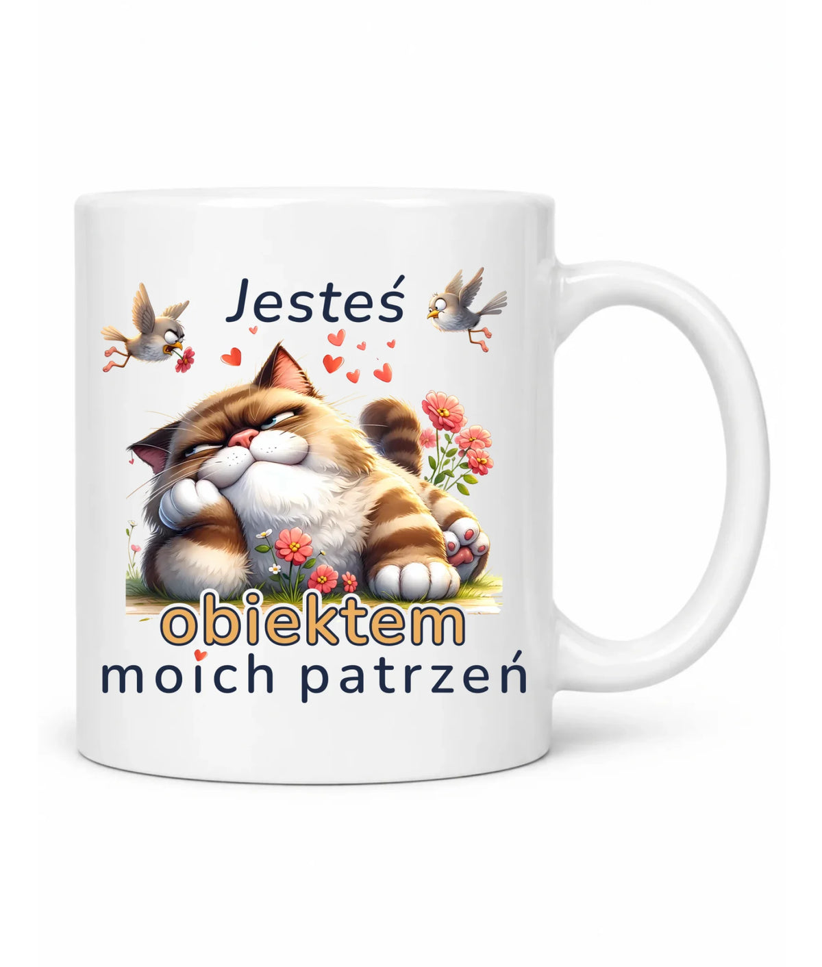 Kubek dla par - Jesteś obiektem moich patrzeń W68