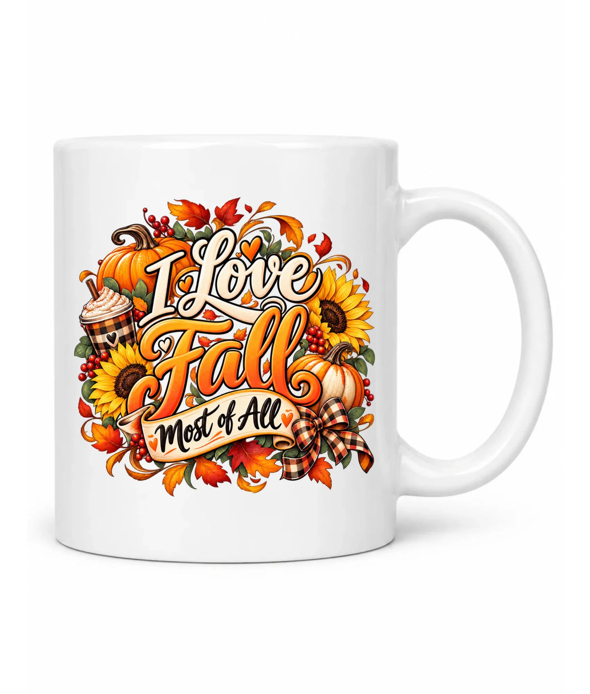 Kubek jesienny - I Love Fall Most of All II