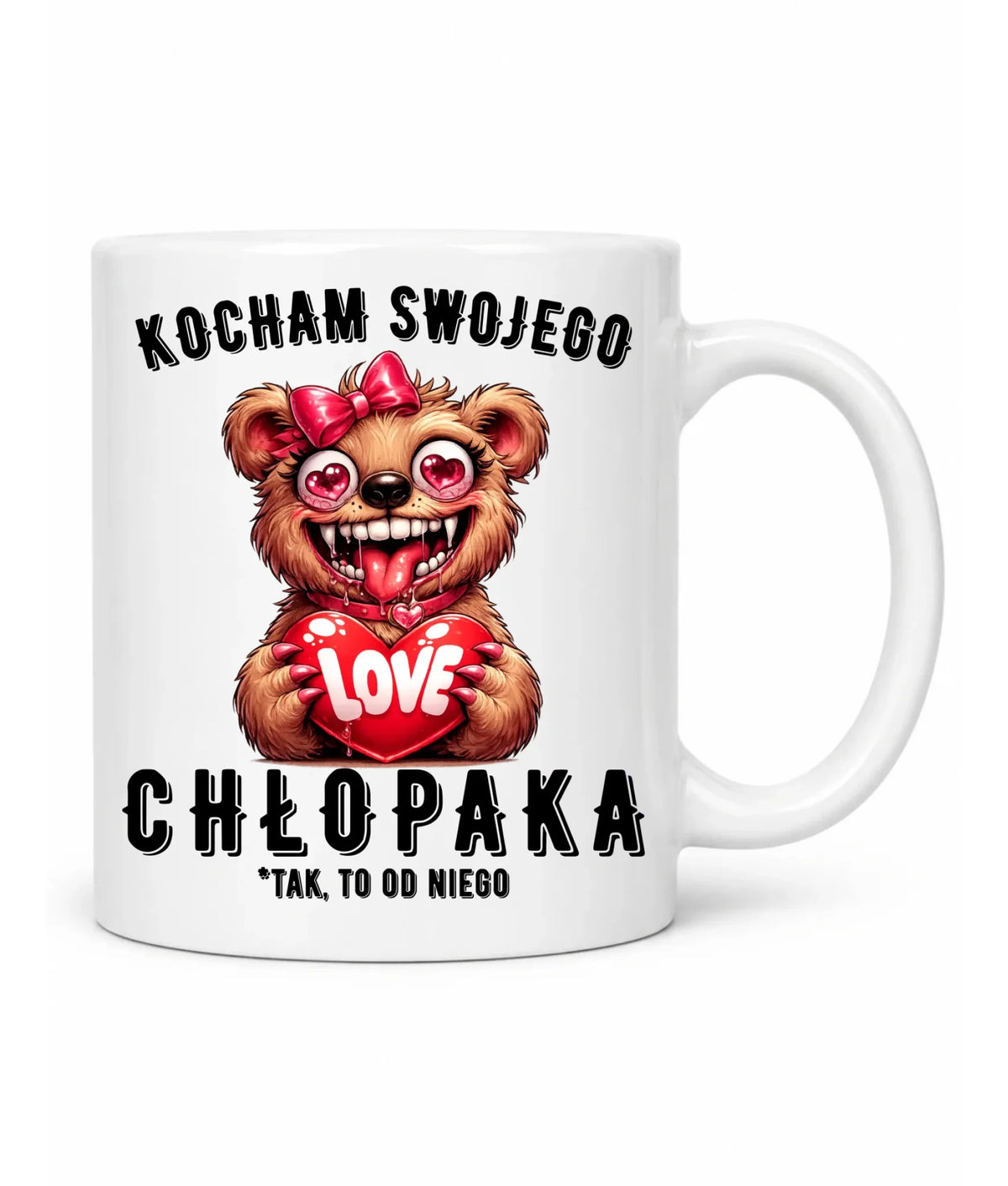 Kubek dla dziewczyny - Kocham swojego chłopaka W89