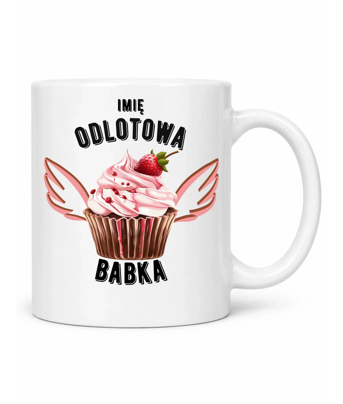 Kubek - Odlotowa babka - personalizowany DZ06