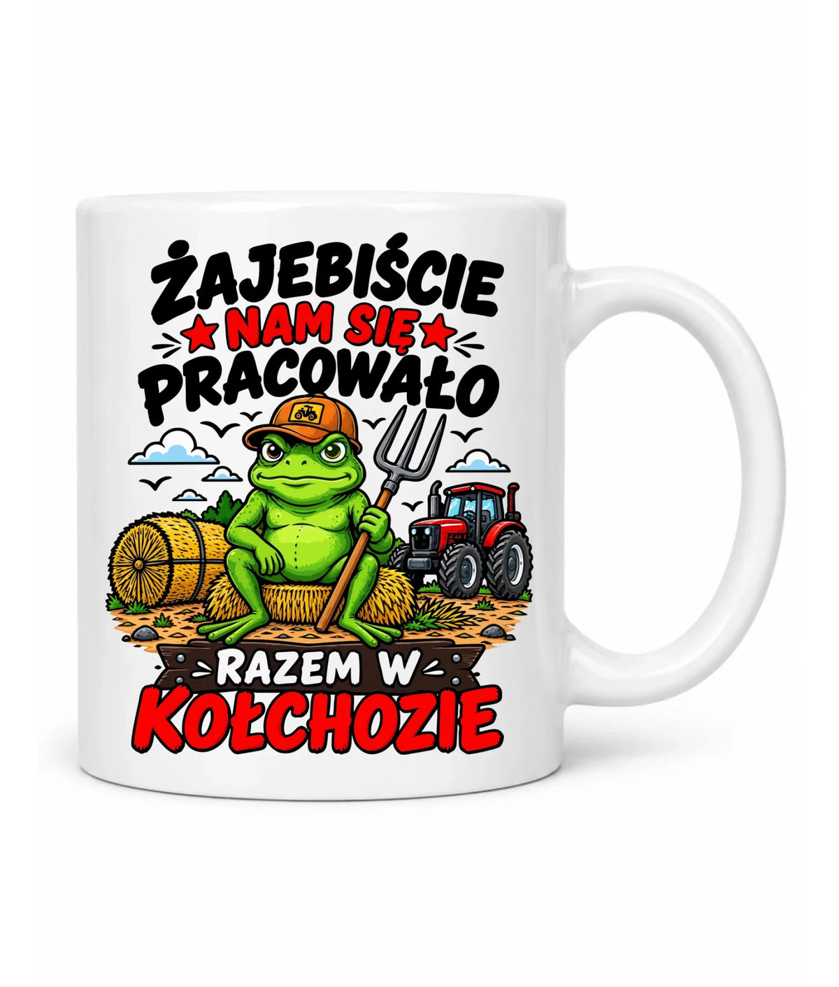 Kubek na odejście z pracy - Razem w kołchozie