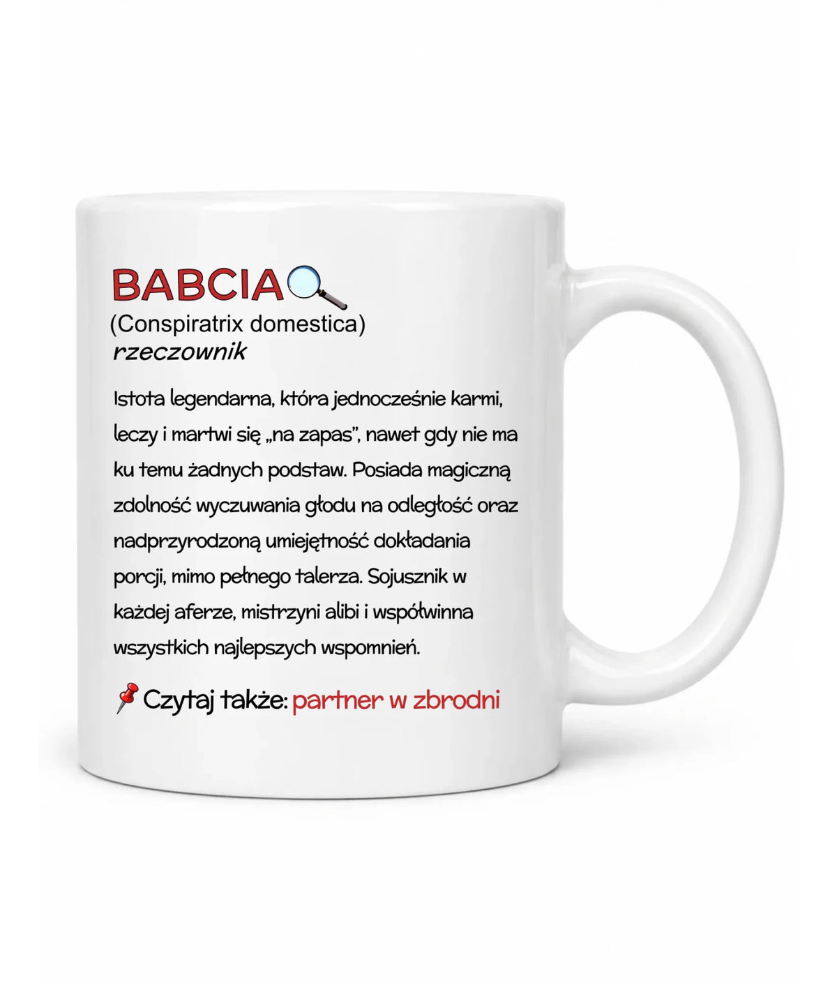 Kubek dla babci – Babcia śmieszna definicja B35