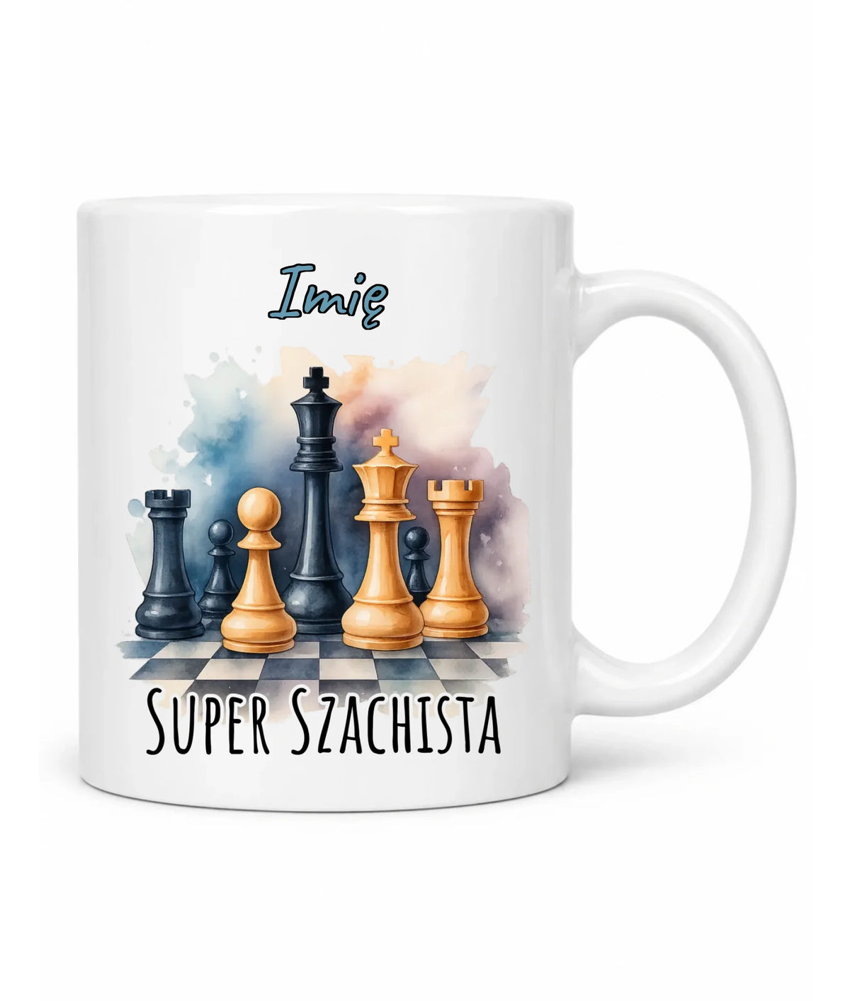 Kubek dla szachisty - Super szachista - personalizowany HSZ12