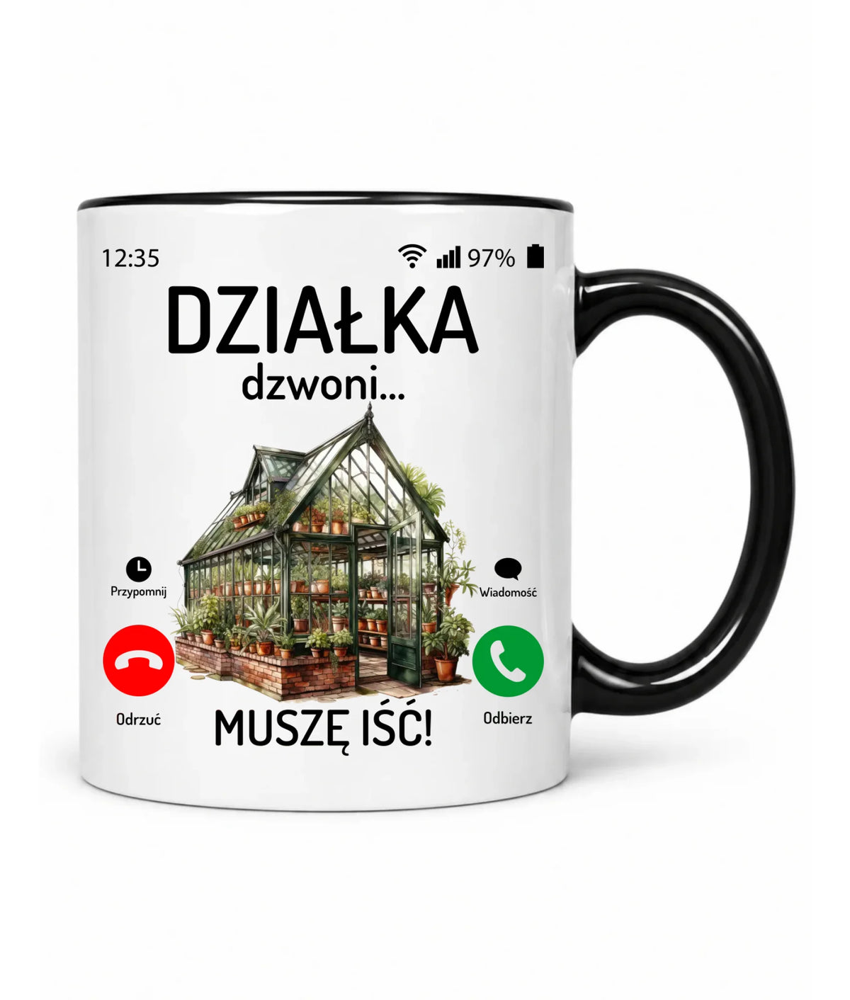 Kubek dla babci - Działka dzwoni muszę iść B41